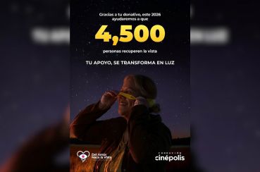 Fundación Cinépolis ® presenta los resultados de la campaña “Del Amor Nace La Vista” del 2025