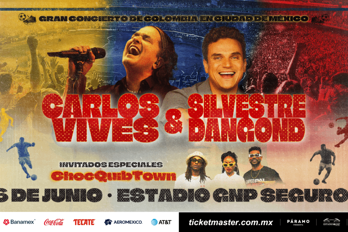 CARLOS VIVES Y SILVESTRE DANGOND ARMAN FIESTA COLOMBIANA EN CDMX