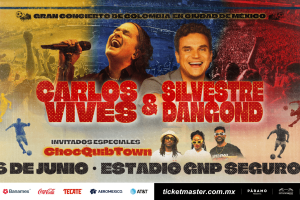 CARLOS VIVES Y SILVESTRE DANGOND ARMAN FIESTA COLOMBIANA EN CDMX