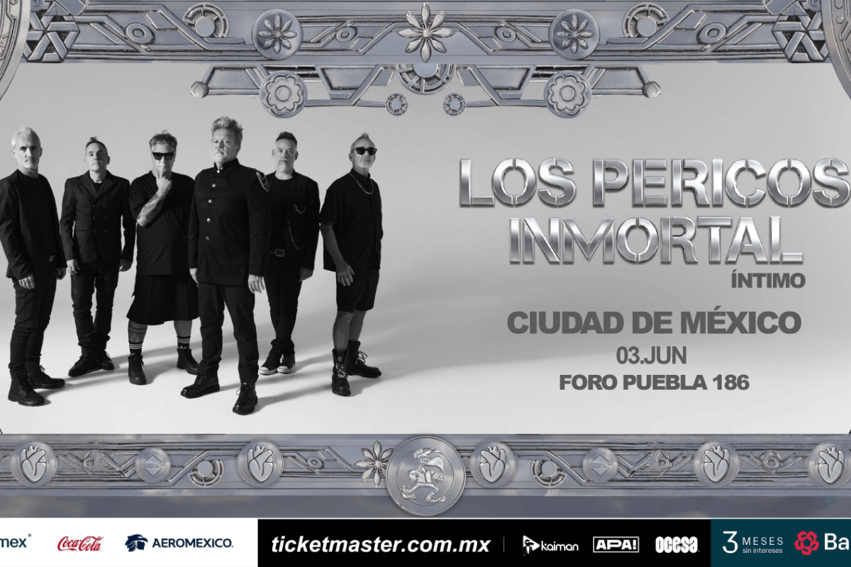 LOS PERICOS REGRESAN A LA CIUDAD DE MÉXICO CON UN SHOW EN FORO PUEBLA