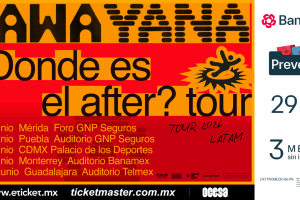 RAWAYANA ENCENDERÁ EL PALACIO DE LOS DEPORTES CON SU “¿DÓNDE ES EL AFTER?” WORLD TOUR