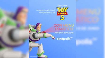 Toy Story 5: Menú Temático y promocionales disponibles en Cinépolis