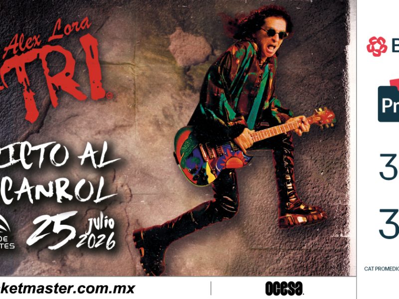 ALEX LORA Y EL TRI REGRESAN AL PALACIO DE LOS DEPORTES CON «ADICTO AL ROCANROL»