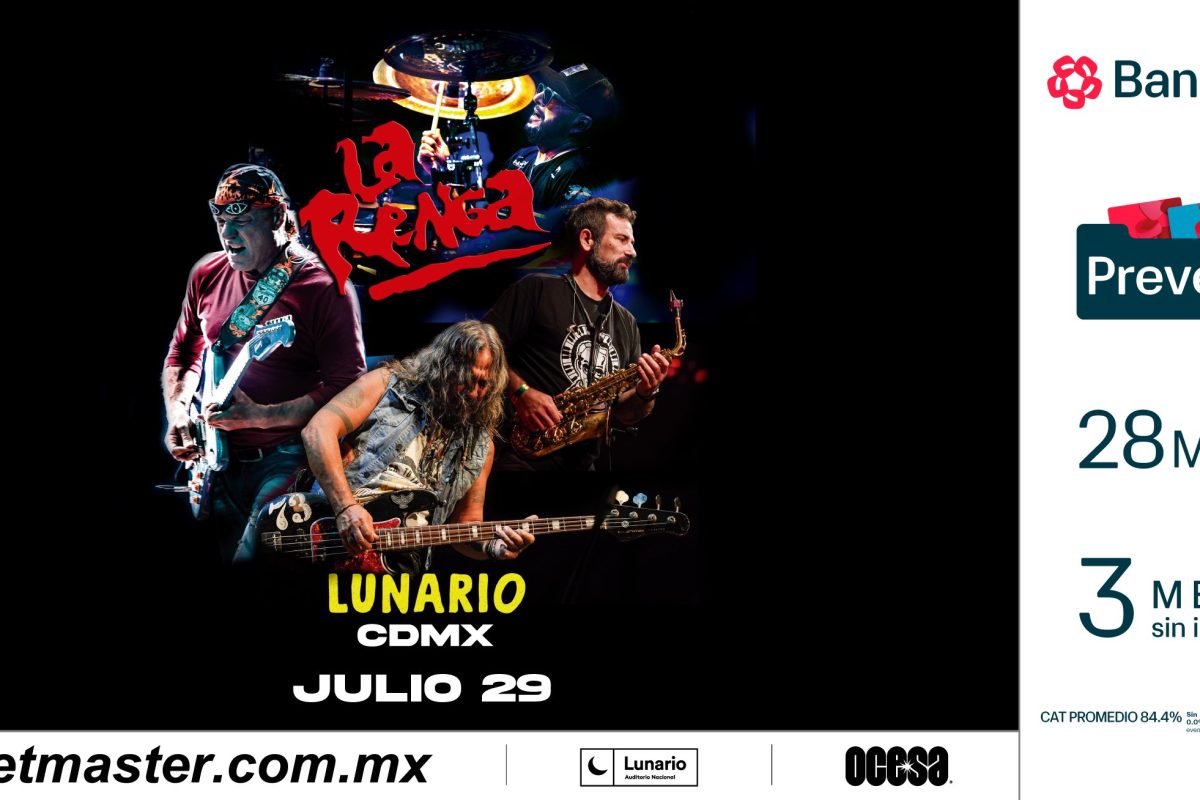 LA RENGA HARÁ VIBRAR EL LUNARIO ESTE 29 DE JULIO