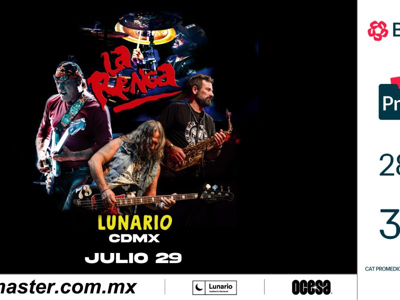 LA RENGA HARÁ VIBRAR EL LUNARIO ESTE 29 DE JULIO