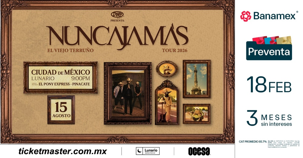 NUNCA JAMÁS LLEVARÁ SU ROCK AGROPECUARIO AL LUNARIO DEL AUDITORIO NACIONAL