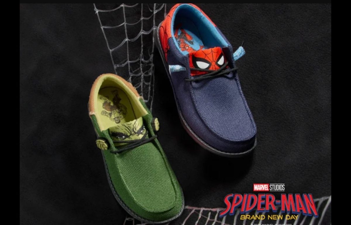 HEYDUDE lanza colección de Spider-Man y Hulk