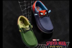HEYDUDE lanza colección de Spider-Man y Hulk
