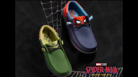 HEYDUDE lanza colección de Spider-Man y Hulk