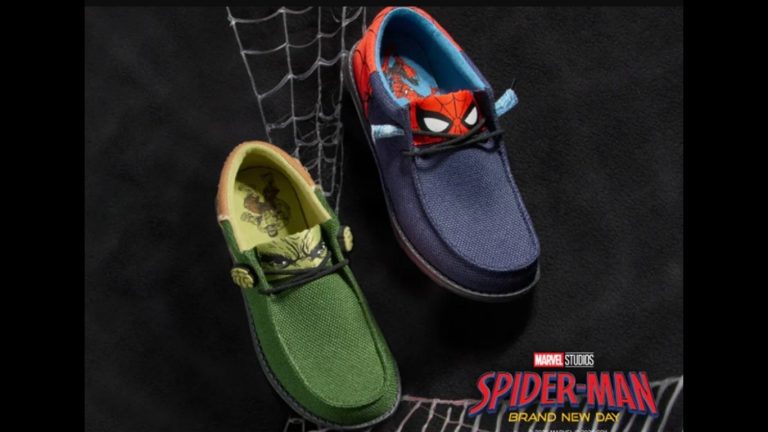 HEYDUDE lanza colección de Spider-Man y Hulk