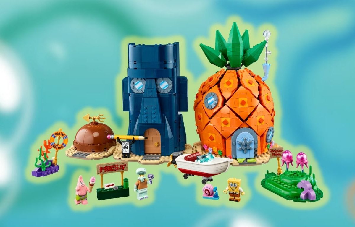El Grupo LEGO presenta el primer set de LEGO® Bob Esponja para adultos