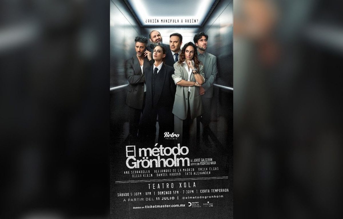 Método Grönholm, llega al Teatro Xola
