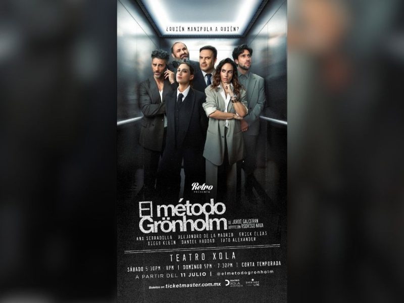 Método Grönholm, llega al Teatro Xola