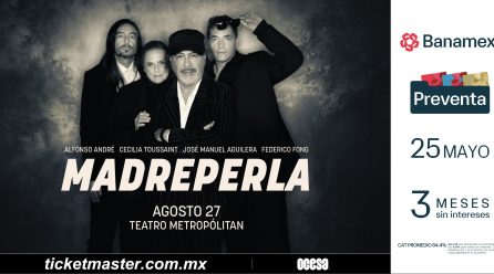 MADREPERLA LLEVARÁ SU NUEVA PROPUESTA AL TEATRO METROPÓLITAN