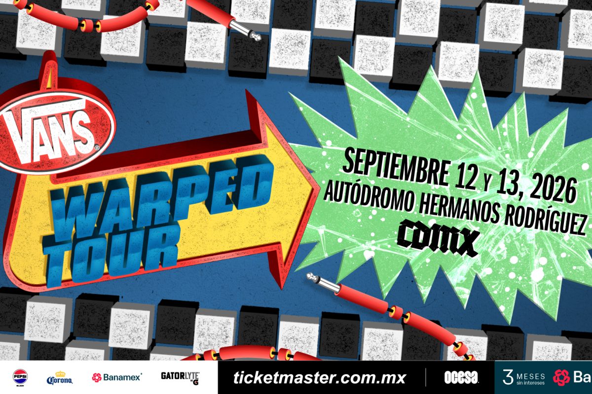 VANS WARPED TOUR MÉXICO REÚNE A GRANDES REFERENTES DEL PUNK Y ROCK ALTERNATIVO EN SU PRIMERA EDICIÓN