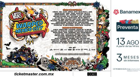 5 BANDAS MEXICANAS QUE DEBES VER SÍ O SÍ EN EL WARPED TOUR MÉXICO