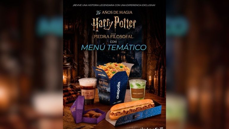 Harry Potter y la Piedra Filosofal: Menú Temático y promocionales disponibles que llegarán a Cinépolis