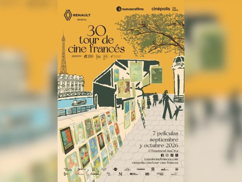 Tour de Cine Francés 2026 – Fechas, Películas y Cinebono