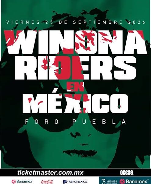 WINONA RIDERS HABLA EN CONFERENCIA SOBRE SU PRÓXIMA LLEGADA A MÉXICO