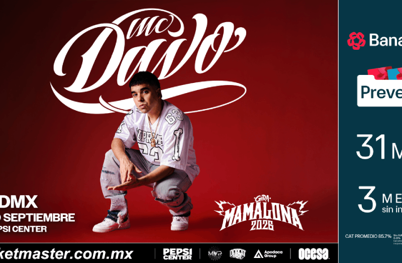 MC DAVO LLEVARÁ LA SELVA DE ASFALTO AL PEPSI CENTER