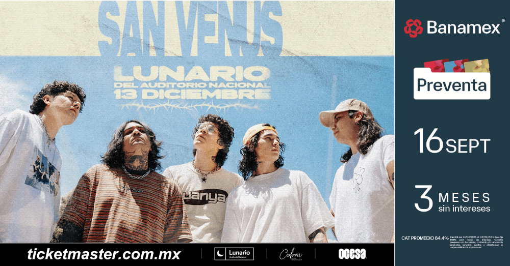 SAN VENUS PREPARA SU DEBUT EN EL LUNARIO