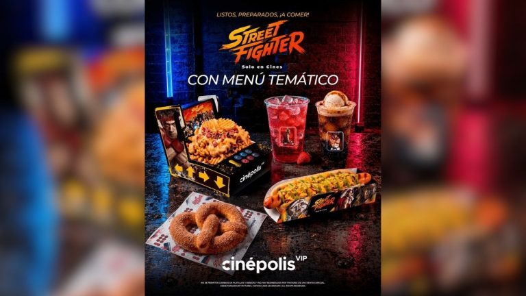 Street Fighter llega con Menú Temático VIP a Cinépolis