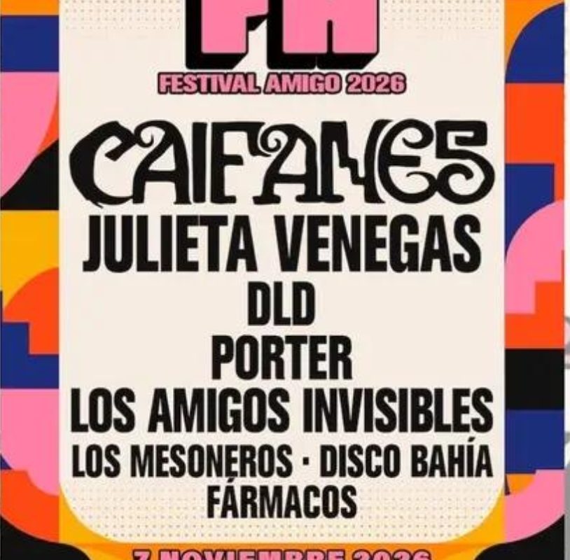 FESTIVAL AMIGO 2026: CAIFANES, JULIETA VENEGAS Y MÁS PROYECTOS LLEGAN A CUAUTITLÁN IZCALLI