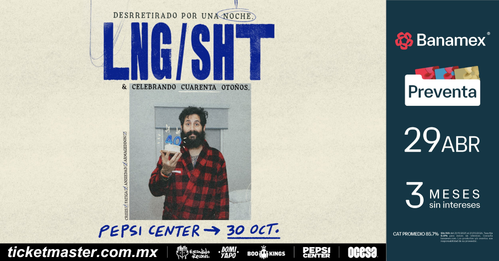 LNG/SHT REGRESARÁ A LOS ESCENARIOS CON UNA NOCHE ESPECIAL EN EL PEPSI CENTER